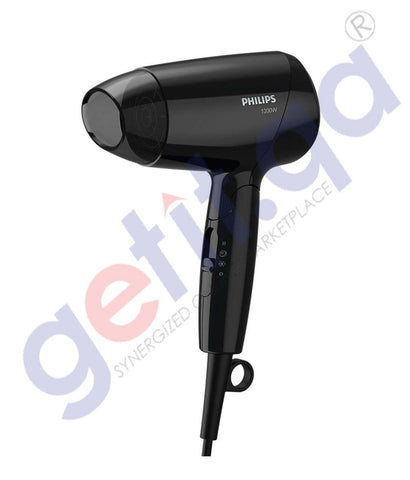 BUY PHILIPS ESSENTIAL TRAVEL HAIR DRYER LOW UL - BHC010/13 IN QATAR | HOME DELIVERY WITH COD ON ALL ORDERS ALL OVER QATAR FROM GETIT.QA