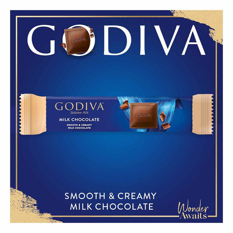 GETIT.QA- Qatar’s Best Online Shopping Website offers GODIVA SMOOTH & CREAMY MILK CHOCOLATE-- 32 G at the lowest price in Qatar. Free Shipping & COD Available!