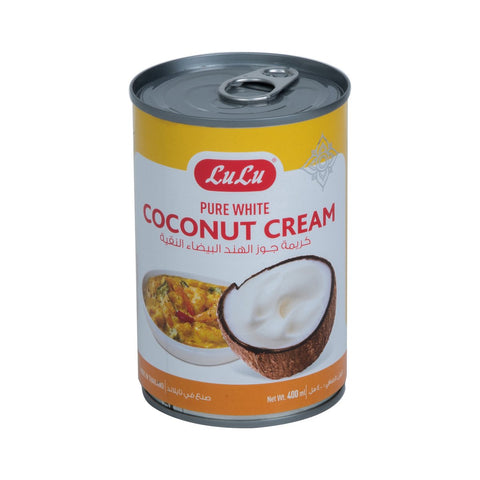 GETIT.QA- Qatar’s Best Online Shopping Website offers LULU PURE WHITE COCONUT CREAM 400ML at the lowest price in Qatar. Free Shipping & COD Available!