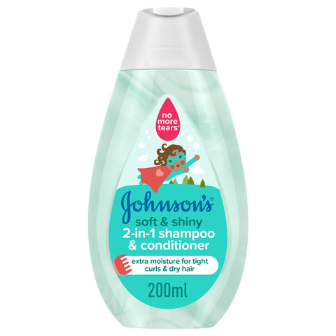 GETIT.QA- Qatar’s Best Online Shopping Website offers JOHNSON'S 2-IN-1 KIDS SHAMPOO & CONDITIONER 200ML at the lowest price in Qatar. Free Shipping & COD Available!