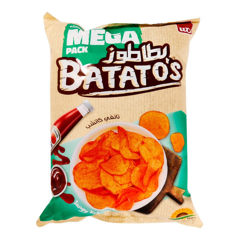 GETIT.QA- Qatar’s Best Online Shopping Website offers BATATO'S TANGY KETCHUP CHIPS 167G at the lowest price in Qatar. Free Shipping & COD Available!