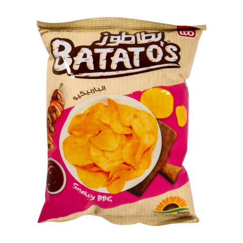 GETIT.QA- Qatar’s Best Online Shopping Website offers Batato's Smokey BBQ Chips 15g at lowest price in Qatar. Free Shipping & COD Available!