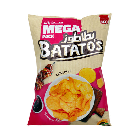 GETIT.QA- Qatar’s Best Online Shopping Website offers BATATO'S CHIPS SMOKEY BBQ 167G at the lowest price in Qatar. Free Shipping & COD Available!