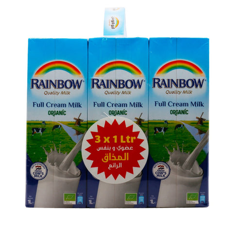 GETIT.QA- Qatar’s Best Online Shopping Website offers RAINBOW QUALITY MILK 3 X 1LITRE at the lowest price in Qatar. Free Shipping & COD Available!
