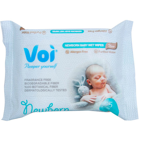 GETIT.QA- Qatar’s Best Online Shopping Website offers VOI BABY WET WIPES NEWBORN 25PCS at the lowest price in Qatar. Free Shipping & COD Available!