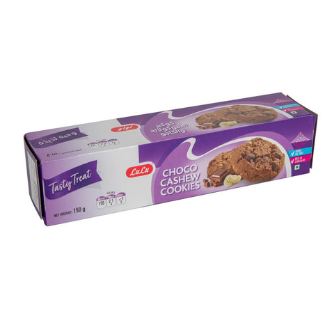 GETIT.QA- Qatar’s Best Online Shopping Website offers LULU CHOCO CASHEW COOKIES 150 G at the lowest price in Qatar. Free Shipping & COD Available!