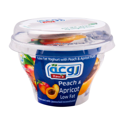 GETIT.QA- Qatar’s Best Online Shopping Website offers RAWA FRUIT YOGHURT PEACH AND APRICOT 150G at the lowest price in Qatar. Free Shipping & COD Available!
