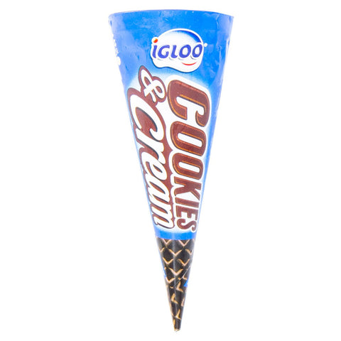 GETIT.QA- Qatar’s Best Online Shopping Website offers IGLOO COOKIES & CREAM ICE CREAM CONE 120 ML at the lowest price in Qatar. Free Shipping & COD Available!