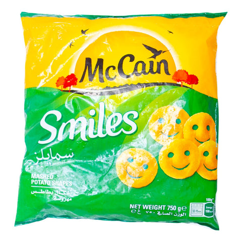 GETIT.QA- Qatar’s Best Online Shopping Website offers MCCAIN SMILES FRIES 750G at the lowest price in Qatar. Free Shipping & COD Available!