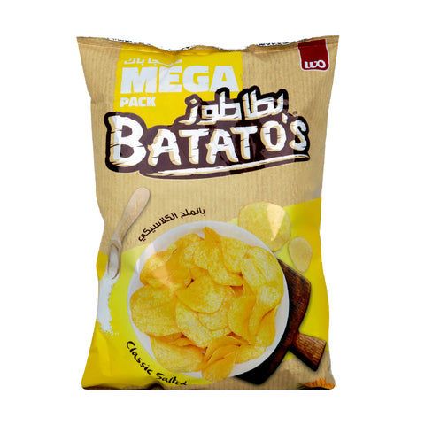 GETIT.QA- Qatar’s Best Online Shopping Website offers BATATO'S CHIPS CLASSIC SALTED 167G at the lowest price in Qatar. Free Shipping & COD Available!