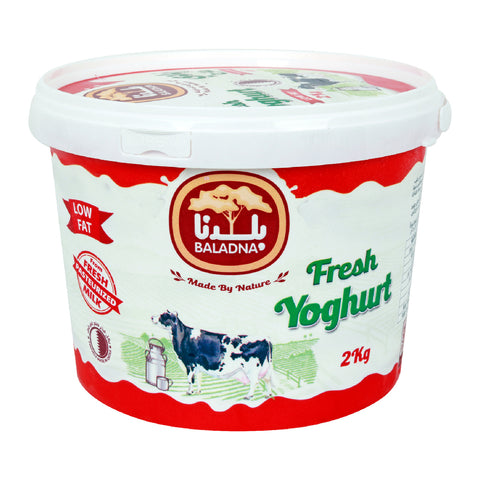 GETIT.QA- Qatar’s Best Online Shopping Website offers Baladna Fresh Yoghurt Low Fat 2kg at lowest price in Qatar. Free Shipping & COD Available!