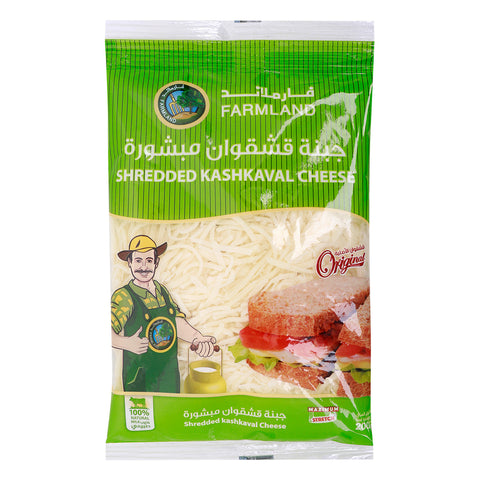 GETIT.QA- Qatar’s Best Online Shopping Website offers FARMLAND SHREDDED KASHKAVAL CHEESE 200G at the lowest price in Qatar. Free Shipping & COD Available!