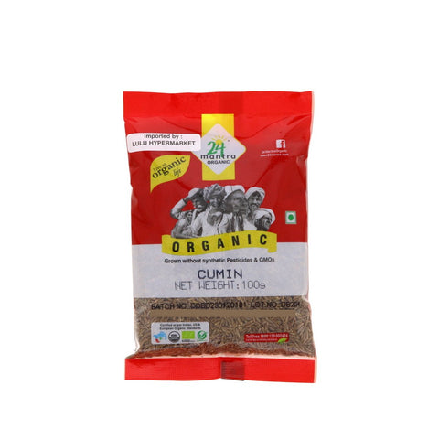 GETIT.QA- Qatar’s Best Online Shopping Website offers 24 MANTRA ORGANIC CUMIN 100G at the lowest price in Qatar. Free Shipping & COD Available!