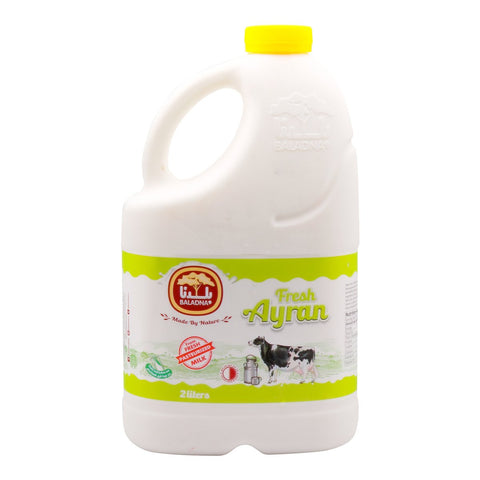 GETIT.QA- Qatar’s Best Online Shopping Website offers Baladna Fresh Ayran 2Litre at lowest price in Qatar. Free Shipping & COD Available!