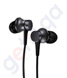 Buy Xiaomi In Ear Headphones Matte Black Price Online in Doha Qatar