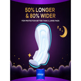 GETIT.QA- Qatar’s Best Online Shopping Website offers ALWAYS DREAMZZ PAD CLEAN & DRY MAXI THICK NIGHT LONG SANITARY PADS WITH WINGS 20PCS at the lowest price in Qatar. Free Shipping & COD Available!