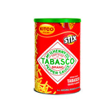 GETIT.QA- Qatar’s Best Online Shopping Website offers KITCO STIX TABASCO PEPPER SAUCE POTATO STICKS 6 X 40 G at the lowest price in Qatar. Free Shipping & COD Available!
