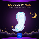 GETIT.QA- Qatar’s Best Online Shopping Website offers ALWAYS DREAMZZ PAD CLEAN & DRY MAXI THICK NIGHT LONG SANITARY PADS WITH WINGS 20PCS at the lowest price in Qatar. Free Shipping & COD Available!