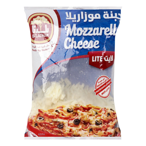 GETIT.QA- Qatar’s Best Online Shopping Website offers BALADNA MOZZARELLA CHEESE LITE 450G at the lowest price in Qatar. Free Shipping & COD Available!