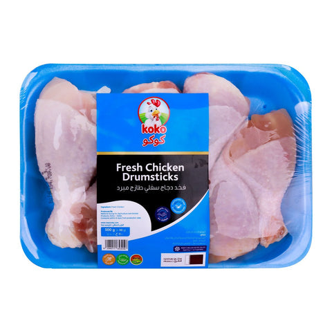 GETIT.QA- Qatar’s Best Online Shopping Website offers KOKO FRESH CHICKEN DRUMSTICKS 500G at the lowest price in Qatar. Free Shipping & COD Available!