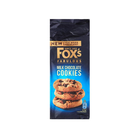GETIT.QA- Qatar’s Best Online Shopping Website offers Fox's Fabulous Milk Chocolate Cookies 180g at lowest price in Qatar. Free Shipping & COD Available!