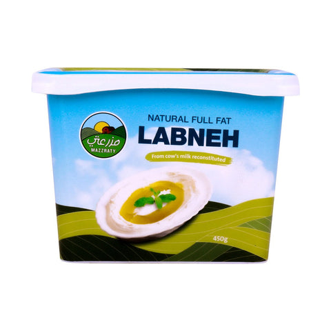 GETIT.QA- Qatar’s Best Online Shopping Website offers MAZZRATY NATURAL FULL FAT LABNEH 450G at the lowest price in Qatar. Free Shipping & COD Available!