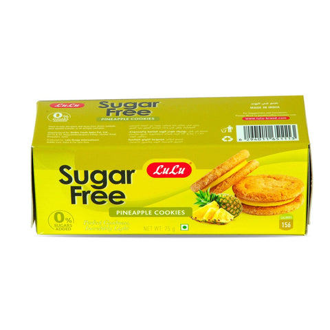 GETIT.QA- Qatar’s Best Online Shopping Website offers LULU SUGAR FREE PINEAPPLE COOKIES 75 G at the lowest price in Qatar. Free Shipping & COD Available!