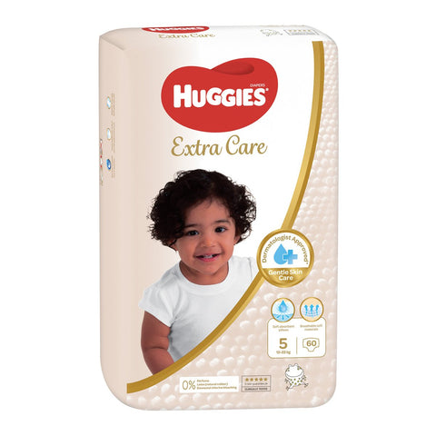 GETIT.QA- Qatar’s Best Online Shopping Website offers HUGGIES DIAPER EXTRA CARE SIZE 5 12-22KG 60PCS at the lowest price in Qatar. Free Shipping & COD Available!