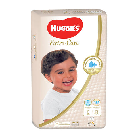 GETIT.QA- Qatar’s Best Online Shopping Website offers HUGGIES DIAPER EXTRA CARE SIZE 6 15+KG 42PCS at the lowest price in Qatar. Free Shipping & COD Available!