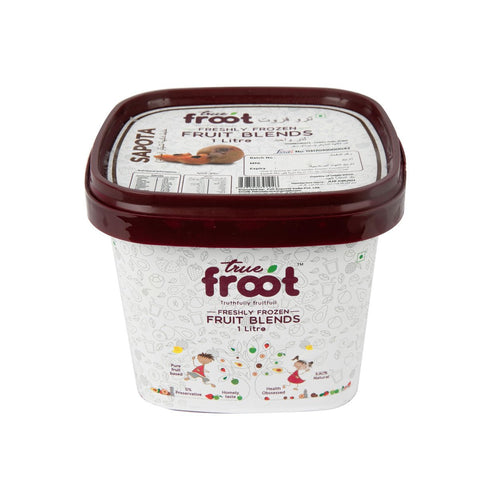 GETIT.QA- Qatar’s Best Online Shopping Website offers TRUE FROOT FRESHLY FROZEN SAPOTA FRUIT BLEND 1 LITRE at the lowest price in Qatar. Free Shipping & COD Available!
