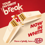 GETIT.QA- Qatar’s Best Online Shopping Website offers NESTLE KITKAT 4 FINGER WHITE CHOCOLATE BAR 41.5 G at the lowest price in Qatar. Free Shipping & COD Available!