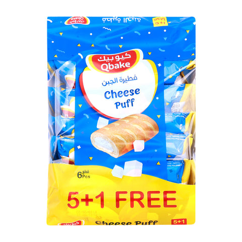 GETIT.QA- Qatar’s Best Online Shopping Website offers QBAKE CHEESE PUFF 70G 5+1 at the lowest price in Qatar. Free Shipping & COD Available!