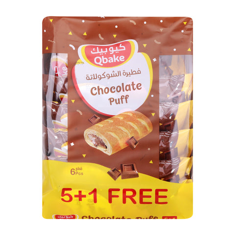 GETIT.QA- Qatar’s Best Online Shopping Website offers QBAKE CHOCOLATE PUFF 70G 5+1 at the lowest price in Qatar. Free Shipping & COD Available!
