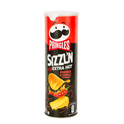 GETIT.QA- Qatar’s Best Online Shopping Website offers PRINGLES SIZZL'N EXTRA HOT CHEESE & CHILLI 160 G at the lowest price in Qatar. Free Shipping & COD Available!