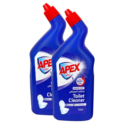 GETIT.QA- Qatar’s Best Online Shopping Website offers APEX TOILET CLEANER 2 X 750ML at the lowest price in Qatar. Free Shipping & COD Available!