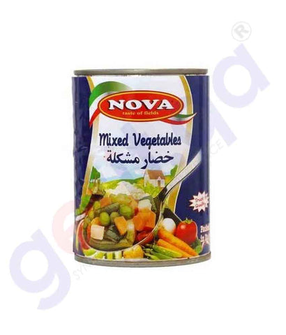 GETIT.QA | Buy Nova Mixed Vegetables 400gm Price Online in Doha Qatar