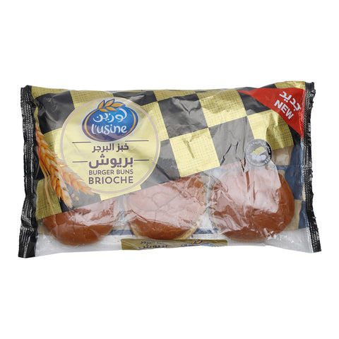 GETIT.QA- Qatar’s Best Online Shopping Website offers LUSINE BURGER BUNS BRIOCHE 6PCS 400G at the lowest price in Qatar. Free Shipping & COD Available!