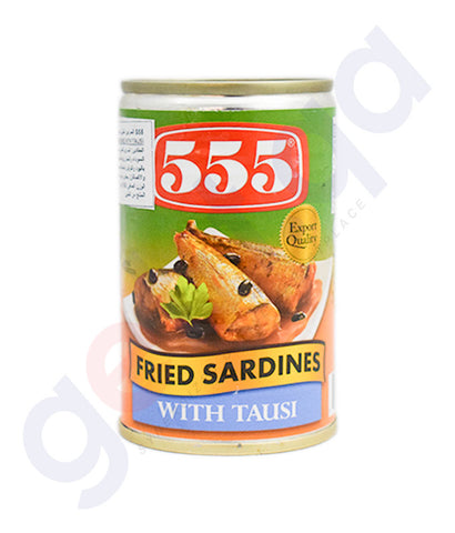 Buy 555 Sardines with Tausi 155gm Price Online Doha Qatar