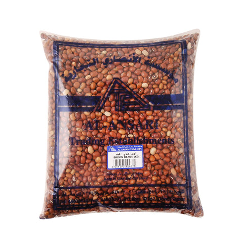 GETIT.QA- Qatar’s Best Online Shopping Website offers AL ANSARI BROWN BEANS INDIAN 1KG at the lowest price in Qatar. Free Shipping & COD Available!
