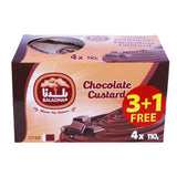 GETIT.QA- Qatar’s Best Online Shopping Website offers Baladna Custard Chocolate 4 x 110g at lowest price in Qatar. Free Shipping & COD Available!