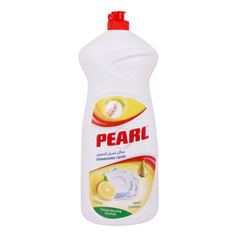GETIT.QA- Qatar’s Best Online Shopping Website offers PEARL LEMON DISHWASHING LIQUID VALUE PACK 1.5LITRE at the lowest price in Qatar. Free Shipping & COD Available!