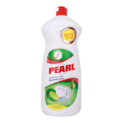 GETIT.QA- Qatar’s Best Online Shopping Website offers PEARL LIME DISHWASHING LIQUID VALUE PACK 1.5LITRE at the lowest price in Qatar. Free Shipping & COD Available!