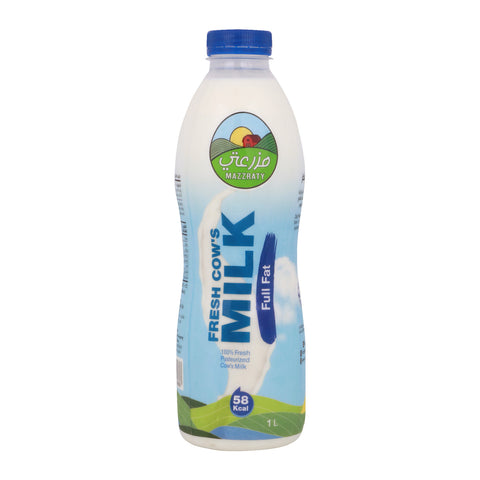 GETIT.QA- Qatar’s Best Online Shopping Website offers MAZZRATY FRESH MILK FULL FAT 1LITRE at the lowest price in Qatar. Free Shipping & COD Available!