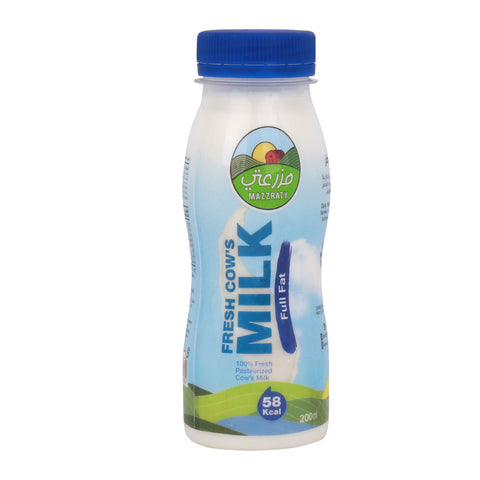 GETIT.QA- Qatar’s Best Online Shopping Website offers MAZZRATY FRESH MILK FULL FAT 200ML at the lowest price in Qatar. Free Shipping & COD Available!