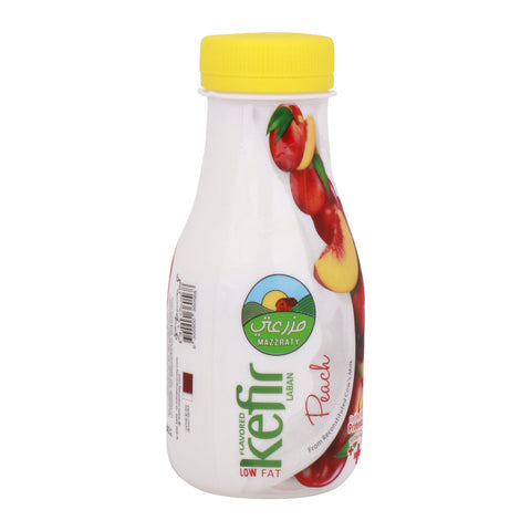 GETIT.QA- Qatar’s Best Online Shopping Website offers MAZZRATY FLAVORED KEFIR LABAN PEACH LOW FAT 240G at the lowest price in Qatar. Free Shipping & COD Available!
