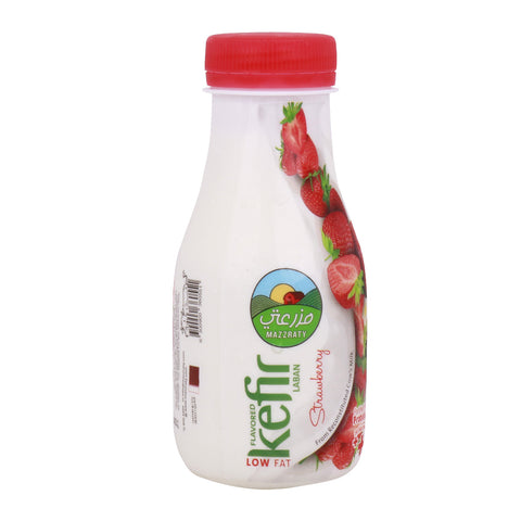 GETIT.QA- Qatar’s Best Online Shopping Website offers MAZZRATY FLAVORED KEFIR LABAN STRAWBERRY LOW FAT 240G at the lowest price in Qatar. Free Shipping & COD Available!