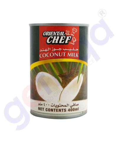 GETIT.QA | Buy Oriental Chef Coconut Milk 400ml Online in Doha Qatar