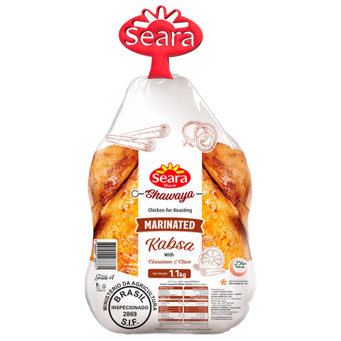 GETIT.QA- Qatar’s Best Online Shopping Website offers SEARA SHAWAYA KABSA MARINATED  CHICKEN 1.1 KG at the lowest price in Qatar. Free Shipping & COD Available!