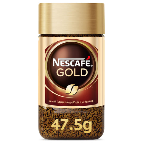 GETIT.QA- Qatar’s Best Online Shopping Website offers NESCAFE GOLD INSTANT COFFEE 47.5G at the lowest price in Qatar. Free Shipping & COD Available!