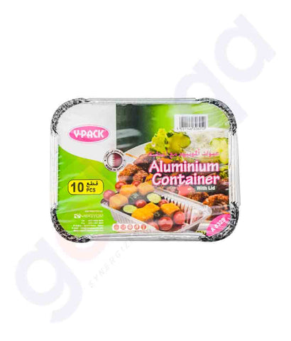 Buy V-Pack Aluminium Container A8325 Online in Doha Qatar